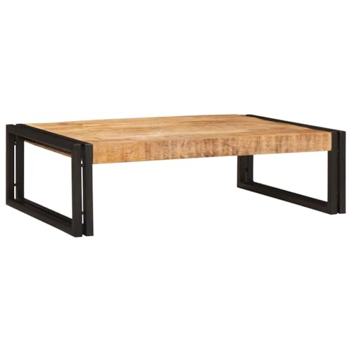 WSJHUHK Badregal 80 x 50 x 23 cm aus massivem Mangoholz, Eisen-Möbel, Schränke & Aufbewahrung, Waschtischunterschrank, Badezimmer-Waschtischunterschrank von WSJHUHK