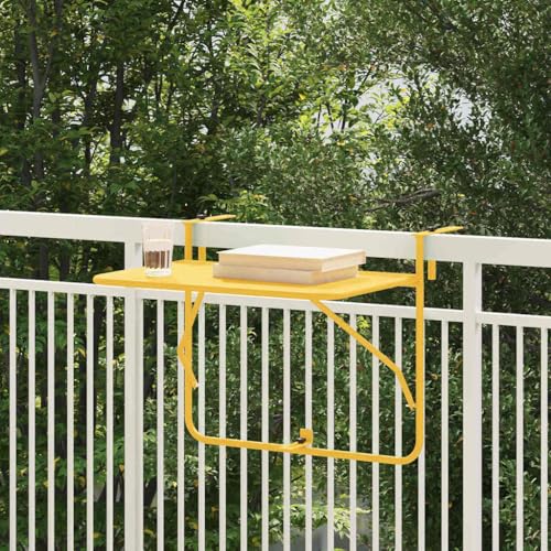 WSJHUHK Balkontisch zum Aufhängen, 60 x 39 x 65 cm, Stahl-Möbel, Outdoor-Möbel, Outdoor-Tische WSJHUHK Balkontisch zum Aufhängen, 60 x 39 x 65 cm, Stahl-Möbel, Outdoor-Möbel, Outdoor-Tische von WSJHUHK
