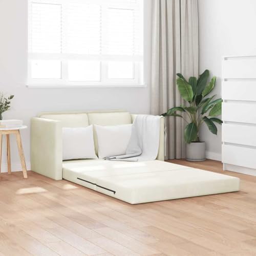 WSJHUHK Bodensofa mit Kissen, cremefarben, 122 x 70 x 60 cm, Samt, Möbel, Sofas WSJHUHK Bodensofa mit Kissen, cremefarben, 122 x 70 x 60 cm, Samt, Möbel, Sofas von WSJHUHK