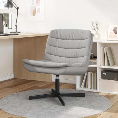 WSJHUHK Drehstuhl Wolke grau 63 x 75 x 76 cm Stoff-Möbel Stühle von WSJHUHK