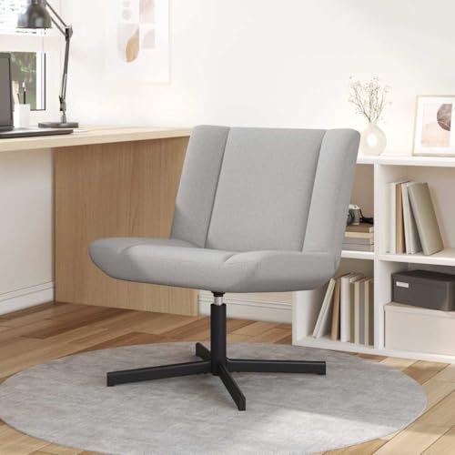 WSJHUHK Drehstuhl Wolke grau 63 x 75 x 76 cm Stoff-Möbel Stühle von WSJHUHK