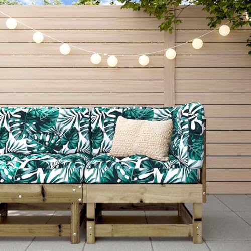WSJHUHK Ecksofa mit Kissen imprägniertes Holz Kiefer von WSJHUHK