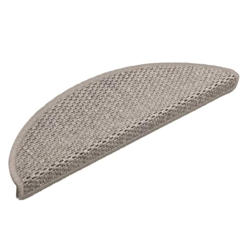 WSJHUHK Haus & Garten, Haushaltsbedarf, Treppenstufen, Stufenmatten Selbstklebend, Sisaloptik, 30 Stück, 56x17x3 cm, Silber von WSJHUHK