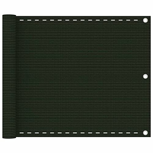 WSJHUHK Haus und Garten, Rasen und Garten, Outdoor-Wohnen, Sonnenschirme und Sonnenschirme, Balkonschutz, dunkelgrün, 75 x 500 cm, HDPE WSJHUHK Haus und Garten, Rasen und Garten, Outdoor-Wohnen, Sonnenschirme und Sonnenschirme, Balkonschutz, dunkelgrün, 75 x 500 cm, HDPE von WSJHUHK