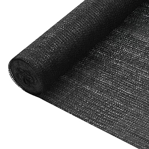 WSJHUHK Haus und Garten, Rasen und Garten, Outdoor-Wohnen, Sonnenschirme und Sonnenschirme, Sichtschutznetz, schwarz, 1,2 x 25 m, HDPE, 75 g/m² WSJHUHK Haus und Garten, Rasen und Garten, Outdoor-Wohnen, Sonnenschirme und Sonnenschirme, Sichtschutznetz, schwarz, 1,2 x 25 m, HDPE, 75 g/m² von WSJHUHK