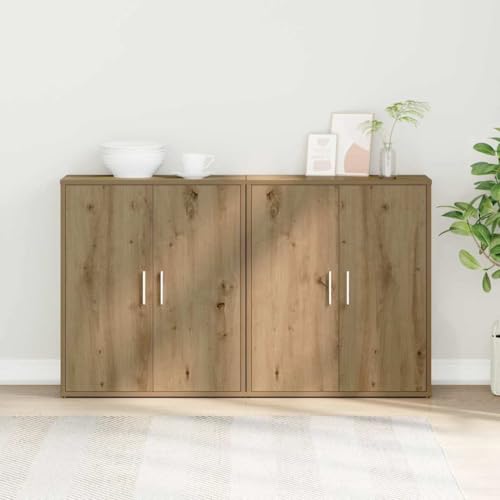 WSJHUHK Highboard 2 Stück Artisan Eiche, 60 x 31 x 70 cm, Holz-Möbel, Schränke und Aufbewahrung, Buffets und Sideboards WSJHUHK Highboard 2 Stück Artisan Eiche, 60 x 31 x 70 cm, Holz-Möbel, Schränke und Aufbewahrung, Buffets und Sideboards von WSJHUHK
