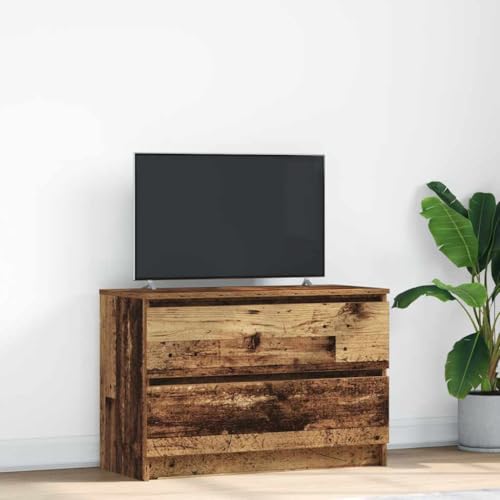 WSJHUHK Home-Entertainment Center & TV-Ständer, TV-Schrank, Altes Holz, 80 x 35 x 54 cm, Holzwerkstoff WSJHUHK Home-Entertainment Center & TV-Ständer, TV-Schrank, Altes Holz, 80 x 35 x 54 cm, Holzwerkstoff von WSJHUHK