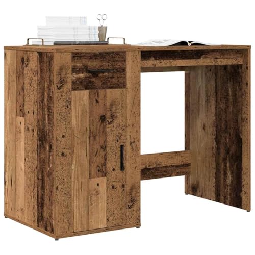 WSJHUHK Home-Office, Home-Desks, Schreibtisch, Altes Holz, 100 x 49 x 75 cm, Holzwerkstoff von WSJHUHK