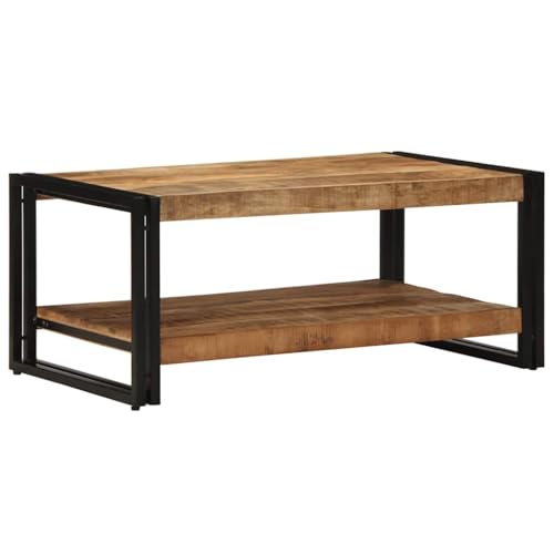 WSJHUHK Home-Tische, Akzenttische, Couchtische, Couchtisch, 90 x 50 x 38 cm, massives raues Holz, Mango WSJHUHK Home-Tische, Akzenttische, Couchtische, Couchtisch, 90 x 50 x 38 cm, massives raues Holz, Mango von WSJHUHK