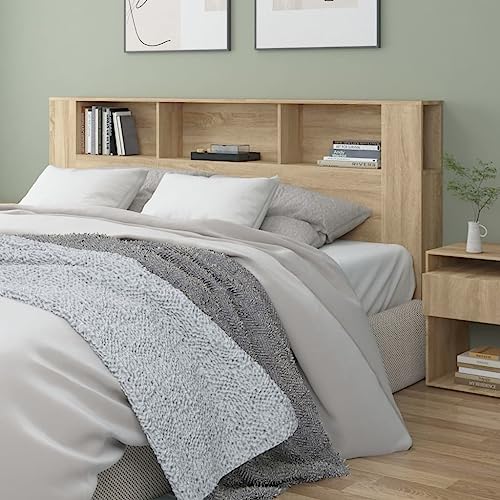 WSJHUHK Möbel, Betten und Accessoires, Kopfteile und Fußteile, Kopfteil Schrank Sonoma-Eiche, 200 x 18,5 x 104,5 cm WSJHUHK Möbel, Betten und Accessoires, Kopfteile und Fußteile, Kopfteil Schrank Sonoma-Eiche, 200 x 18,5 x 104,5 cm von WSJHUHK