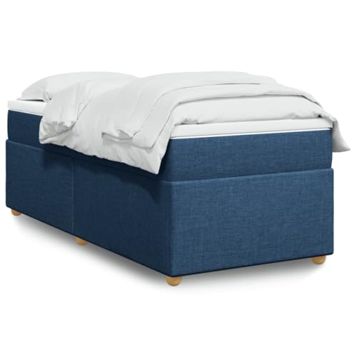 WSJHUHK Möbel, Betten & Zubehör, Betten & Bettrahmen, Boxspringbett mit Matratze, blau, 90x200 cm Stoff WSJHUHK Möbel, Betten & Zubehör, Betten & Bettrahmen, Boxspringbett mit Matratze, blau, 90x200 cm Stoff von WSJHUHK