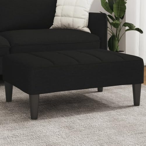 WSJHUHK Möbel, Fußstützen, Fußhocker, schwarz, 77 x 55 x 31 cm, Stoff WSJHUHK Möbel, Fußstützen, Fußhocker, schwarz, 77 x 55 x 31 cm, Stoff von WSJHUHK