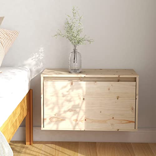 WSJHUHK Möbel, Regale, Wandregale und Latten, Wandschrank, 60 x 30 x 35 cm, massives Kiefernholz von WSJHUHK