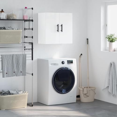 WSJHUHK Möbel, Schränke & Aufbewahrung, Aufbewahrungsschränke & Schließfächer, Wandschrank, Hochglanz-Weiß, 60 x 31 x 60 cm, Holzwerkstoff WSJHUHK Möbel, Schränke & Aufbewahrung, Aufbewahrungsschränke & Schließfächer, Wandschrank, Hochglanz-Weiß, 60 x 31 x 60 cm, Holzwerkstoff von WSJHUHK