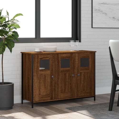 WSJHUHK Möbel, Schränke & Aufbewahrung, Buffets & Sideboards, Sideboard, braune Eiche, 100 x 35 x 70 cm, Holzwerkstoff WSJHUHK Möbel, Schränke & Aufbewahrung, Buffets & Sideboards, Sideboard, braune Eiche, 100 x 35 x 70 cm, Holzwerkstoff von WSJHUHK