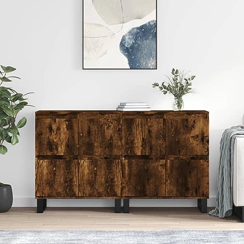 WSJHUHK Möbel, Schränke und Aufbewahrung, Buffets und Sideboards, Sideboards, 2 Stück, geräuchertes Eichenholz WSJHUHK Möbel, Schränke und Aufbewahrung, Buffets und Sideboards, Sideboards, 2 Stück, geräuchertes Eichenholz von WSJHUHK