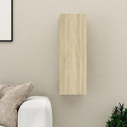 WSJHUHK Möbel, Unterhaltungszentren und TV-Ständer, TV-Schrank, Sonoma-Eiche, 30,5 x 30 x 90 cm, Holzwerkstoff WSJHUHK Möbel, Unterhaltungszentren und TV-Ständer, TV-Schrank, Sonoma-Eiche, 30,5 x 30 x 90 cm, Holzwerkstoff von WSJHUHK