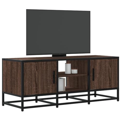 WSJHUHK Möbel, Unterhaltungszentren & TV-Ständer, TV-Schrank, braune Eiche, 100 x 35 x 41 cm, Holzwerkstoff und Metall WSJHUHK Möbel, Unterhaltungszentren & TV-Ständer, TV-Schrank, braune Eiche, 100 x 35 x 41 cm, Holzwerkstoff und Metall von WSJHUHK