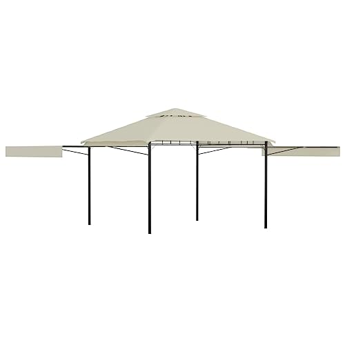 WSJHUHK Pavillon mit doppelt verlängerten Dächern 3x3x2,75 m Creme 180 g/m² WSJHUHK Pavillon mit doppelt verlängerten Dächern 3x3x2,75 m Creme 180 g/m² von WSJHUHK