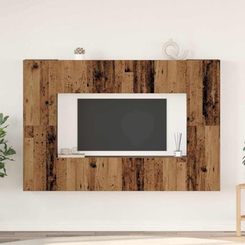WSJHUHK TV-Schrank-Set, 8-teilig, Altholz 60 x 30 x 30 cm, Holz-Möbel, TV-Ständer und TV-Schränke WSJHUHK TV-Schrank-Set, 8-teilig, Altholz 60 x 30 x 30 cm, Holz-Möbel, TV-Ständer und TV-Schränke von WSJHUHK