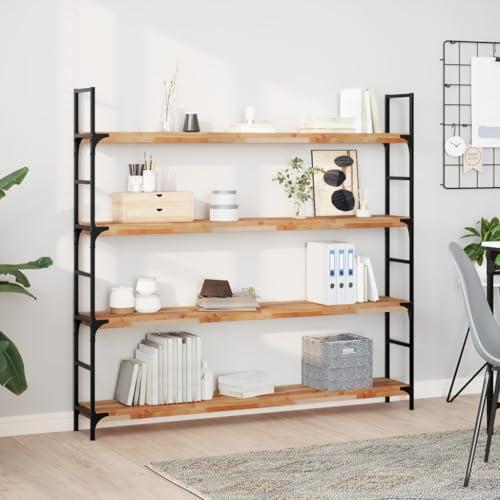 WSJHUHK Wandregale und Latten, schwebende Regale, 120 x 20 x 4 cm, geöltes Massivholz, Akazie, 2 Stück WSJHUHK Wandregale und Latten, schwebende Regale, 120 x 20 x 4 cm, geöltes Massivholz, Akazie, 2 Stück von WSJHUHK