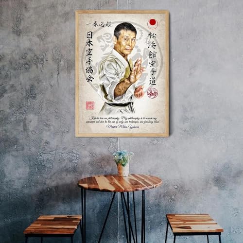 WSJIJY Leinwanddruck Japan Karate Poster Vintage Poster Leinwand Malerei Druckerei Home Bar Cafe Dekor Raum Wanddekoration 21X30Cm Kein Rahmen WSJIJY Leinwanddruck Japan Karate Poster Vintage Poster Leinwand Malerei Druckerei Home Bar Cafe Dekor Raum Wanddekoration 21X30Cm Kein Rahmen von WSJIJY