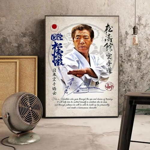 WSJIJY Leinwanddruck Japan Karate Poster Vintage Poster Leinwand Malerei Druckerei Home Bar Cafe Dekor Raum Wanddekoration 30X45Cm Kein Rahmen WSJIJY Leinwanddruck Japan Karate Poster Vintage Poster Leinwand Malerei Druckerei Home Bar Cafe Dekor Raum Wanddekoration 30X45Cm Kein Rahmen von WSJIJY