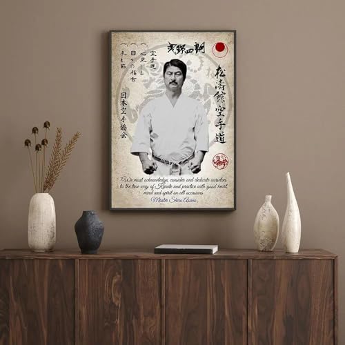 WSJIJY Leinwanddruck Japan Karate Poster Vintage Poster Leinwand Malerei Druckerei Home Bar Cafe Dekor Raum Wanddekoration 60X90Cm Kein Rahmen WSJIJY Leinwanddruck Japan Karate Poster Vintage Poster Leinwand Malerei Druckerei Home Bar Cafe Dekor Raum Wanddekoration 60X90Cm Kein Rahmen von WSJIJY