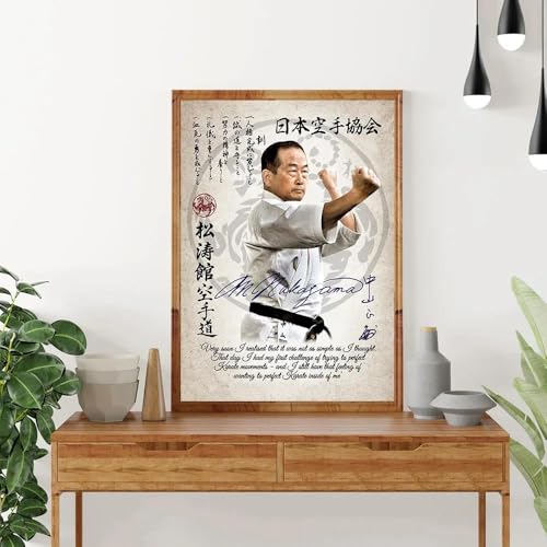 WSJIJY Leinwanddruck Japan Karate Poster Vintage Poster Leinwand Malerei Druckerei Home Bar Cafe Dekor Zimmer Wanddekoration 45X60Cm Kein Rahmen WSJIJY Leinwanddruck Japan Karate Poster Vintage Poster Leinwand Malerei Druckerei Home Bar Cafe Dekor Zimmer Wanddekoration 45X60Cm Kein Rahmen von WSJIJY