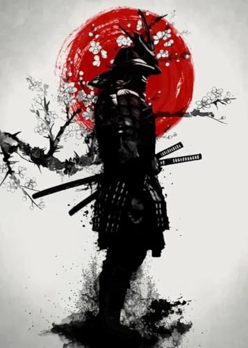 WSJIJY Leinwanddruck Leinwandgemälde Wandkunst Japanische Samurai-Charaktere Poster Und Drucke Heimdekoration Für Wohnzimmer Schlafzimmer 60 X 90 cm Ohne Rahmen WSJIJY Leinwanddruck Leinwandgemälde Wandkunst Japanische Samurai-Charaktere Poster Und Drucke Heimdekoration Für Wohnzimmer Schlafzimmer 60 X 90 cm Ohne Rahmen von WSJIJY