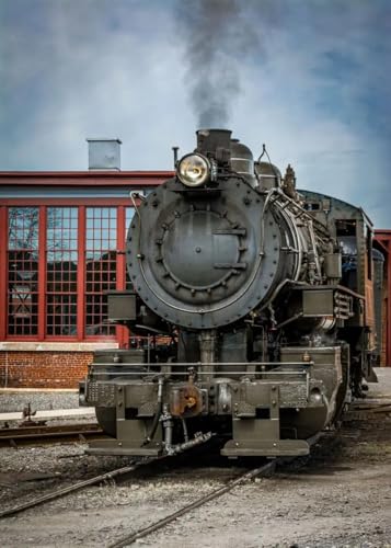 WSJIJY Leinwanddruck Nordisches Retro-Poster Dampflokomotive Schwarz-Weiß-Leinwand Kinderzimmer Einrichtungsgegenstände Roter Zug Eisenbahnstrecke 45X60Cm Kein Rahmen WSJIJY Leinwanddruck Nordisches Retro-Poster Dampflokomotive Schwarz-Weiß-Leinwand Kinderzimmer Einrichtungsgegenstände Roter Zug Eisenbahnstrecke 45X60Cm Kein Rahmen von WSJIJY