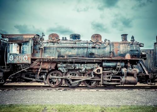 WSJIJY Leinwanddruck Nordisches Retro-Poster Dampflokomotive Schwarz-Weiß-Leinwand Kinderzimmer Einrichtungsgegenstände Roter Zug Eisenbahnstrecke 45X60Cm Kein Rahmen WSJIJY Leinwanddruck Nordisches Retro-Poster Dampflokomotive Schwarz-Weiß-Leinwand Kinderzimmer Einrichtungsgegenstände Roter Zug Eisenbahnstrecke 45X60Cm Kein Rahmen von WSJIJY