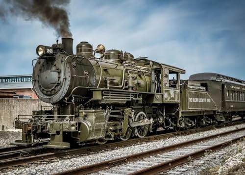 WSJIJY Leinwanddruck Nordisches Retro-Poster Mit Dampflokomotive Schwarz-Weiß-Leinwand Kinderzimmer Heimtextilien Roter Zug Eisenbahnstrecke 50 X 70 cm Ohne Rahmen WSJIJY Leinwanddruck Nordisches Retro-Poster Mit Dampflokomotive Schwarz-Weiß-Leinwand Kinderzimmer Heimtextilien Roter Zug Eisenbahnstrecke 50 X 70 cm Ohne Rahmen von WSJIJY