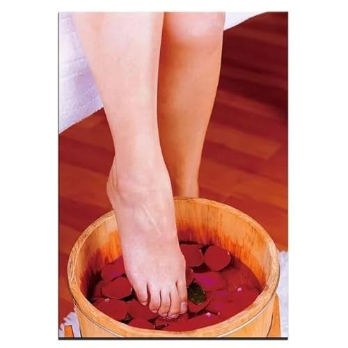 WSJIJY Leinwanddruck Poster Fuß-Spa Yoga-Salon Nagel-Körpermassage Leinwandbild Wandkunst Hd-Druck Für Moderne Schönheitssalon-Heimdekoration 50 X 70 cm Ohne Rahmen WSJIJY Leinwanddruck Poster Fuß-Spa Yoga-Salon Nagel-Körpermassage Leinwandbild Wandkunst Hd-Druck Für Moderne Schönheitssalon-Heimdekoration 50 X 70 cm Ohne Rahmen von WSJIJY