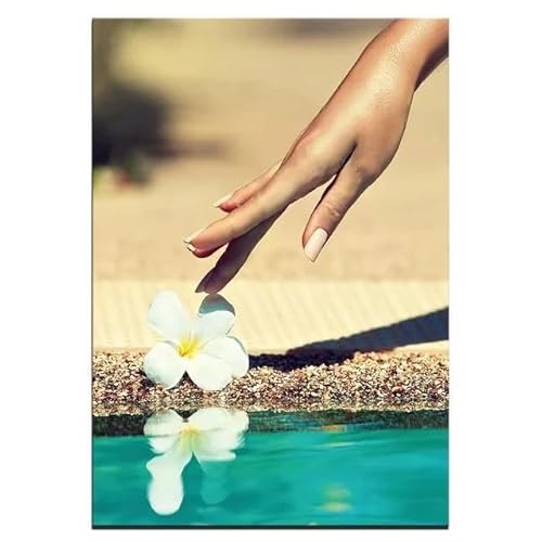 WSJIJY Leinwanddruck Poster Fuß-Spa Yoga-Salon Nagel-Körpermassage Leinwandbild Wandkunst Hd-Druck Für Moderne Schönheitssalon-Heimdekoration 70 X 100 cm Ohne Rahmen WSJIJY Leinwanddruck Poster Fuß-Spa Yoga-Salon Nagel-Körpermassage Leinwandbild Wandkunst Hd-Druck Für Moderne Schönheitssalon-Heimdekoration 70 X 100 cm Ohne Rahmen von WSJIJY