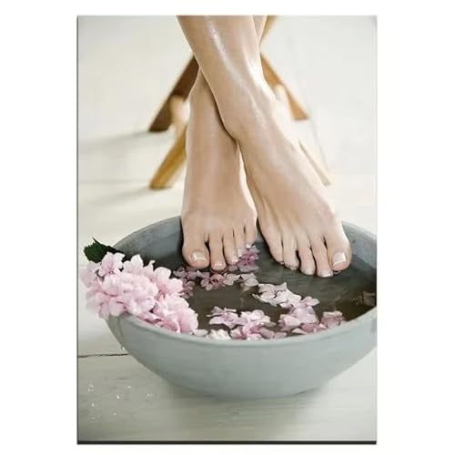 WSJIJY Leinwanddruck Poster Fuß-Spa Yoga-Salon Nagel-Körpermassage Leinwandbild Wandkunst Hd-Druck Für Moderne Schönheitssalons Heimdekoration 21 X 30 cm Ohne Rahmen WSJIJY Leinwanddruck Poster Fuß-Spa Yoga-Salon Nagel-Körpermassage Leinwandbild Wandkunst Hd-Druck Für Moderne Schönheitssalons Heimdekoration 21 X 30 cm Ohne Rahmen von WSJIJY