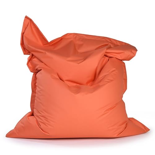 WSKCXHD Sitzsackbezug Für Sofa Sitzsackhülle Als Plüschtier Aufbewahrung Komfort Und Organisation Im Trenddesign Stilvoller Schutz orange-S von WSKCXHD
