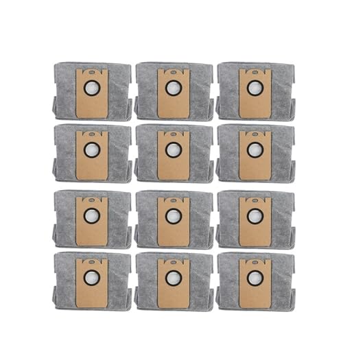 Ersatz-Staubbeutel, Kompatibel Mit Der Automatischen Absaugstation Eufy, L35 Hybrid/L35/LR30/LR30/LR20(12 pcs) von WSKZBXSI