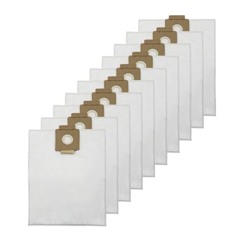 Ersatz-Staubsaugerbeutel, Kompatibel Mit Kärcher, T 7 T71 – 5-lagige Staubsauger-Vliesfilterbeutel Industriesaugerbeutel(10 Pack) von WSKZBXSI
