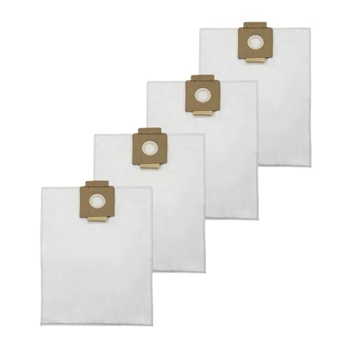 Ersatz-Staubsaugerbeutel, Kompatibel Mit Kärcher, T 7 T71 – 5-lagige Staubsauger-Vliesfilterbeutel Industriesaugerbeutel(4 Pack) von WSKZBXSI