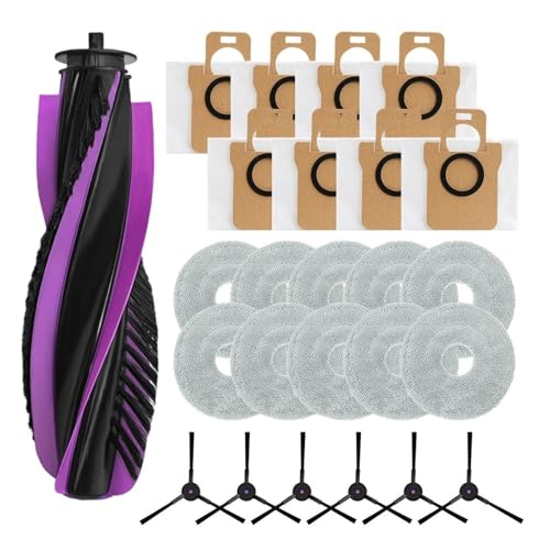 Hauptseiten-Rollenbürste, Staubbeutel, Wischtuch-Set, Kompatibel Mit JONR, P20 PRO Roboter-Staubsauger, Zubehör For Haushaltsreinigungswerkzeuge(SET B) von WSKZBXSI