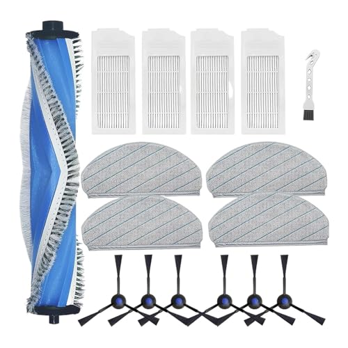 Kompatibel Mit Ecovacs, Kompatibel Mit Deebot, N20Plus, N20, N20Pro Plus Roboter-Staubsauger, Hauptseitenbürste, Filter, Wischtuch, Zubehör Kompatibel Mit Ecovacs, Kompatibel Mit Deebot, N20Plus, N20, N20Pro Plus Roboter-Staubsauger, Hauptseitenbürste, Filter, Wischtuch, Zubehör von WSKZBXSI