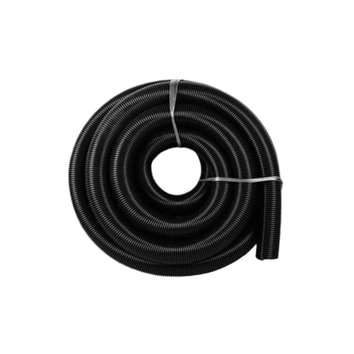 Kompatibel Mit Sanyo, Allgemeiner Staubsaugerschlauch, Innen 40 Mm, Außen 48 Mm, Balg, Strohhalme, Industriegewinde, Langlebiges Teil, Weiches Rohr(Black-2m (40mm)) von WSKZBXSI