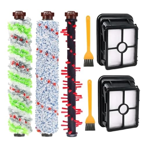 Rollenbürstenfilter, Kompatibel Mit Bissell, Crosswave 1785 Serie 17132 17852 17853 Roboter-Staubsauger-Ersatzteile 1866 1868 1926(5pcs) von WSKZBXSI