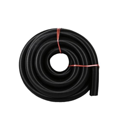 Staubsauger-Gewindeschlauch, Innen 35 Mm/außen 42 Mm, Balg, Strohhalme, Langlebig, Flexibel, Weiches Rohr, Ersatzrohr, Schwarz(Black-9m (35mm)) von WSKZBXSI