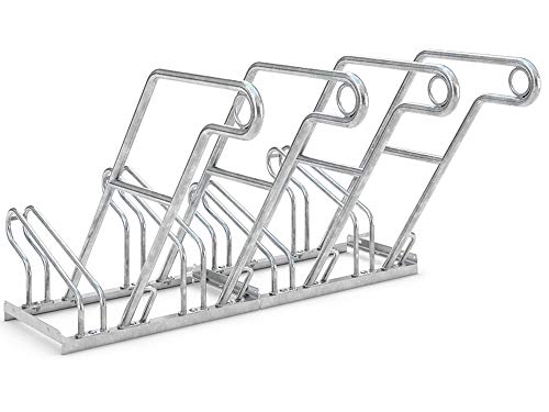 Fahrradständer - Anlehnparker 2604 einseitig - 4 Einstellplätze von WSM - Walter Solbach Metallbau GmbH