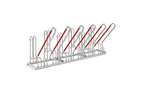 Fahrradständer - Anlehnparker 4506 einseitig - 6 Einstellplätze von WSM - Walter Solbach Metallbau GmbH