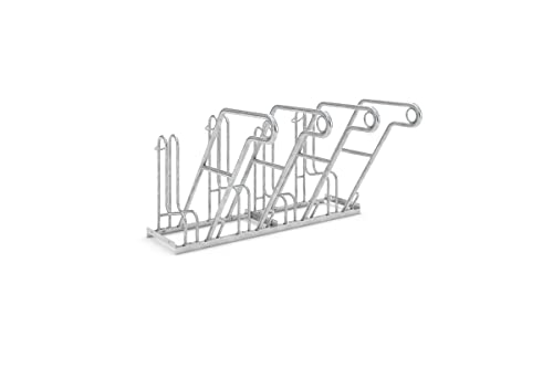 Fahrradständer - Anlehnparker 4604 einseitig - 4 Einstellplätze von WSM - Walter Solbach Metallbau GmbH