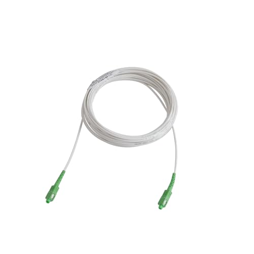 WSOLDMA 30 m Glasfaserkabel SC/APC auf SC/APC Simplex Singlemode Patchkabel 1-adrig Innenverlängerungskabel WSOLDMA 30 m Glasfaserkabel SC/APC auf SC/APC Simplex Singlemode Patchkabel 1-adrig Innenverlängerungskabel von WSOLDMA