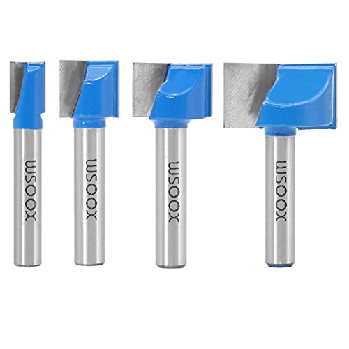 WSOOX 8mm Schaft Bodenreinigung Fräser Set 4 Stück Fräser Schaftfräser Holzbearbeitungswerkzeug Bit 10 /15 /22 /30mm WSOOX 8mm Schaft Bodenreinigung Fräser Set 4 Stück Fräser Schaftfräser Holzbearbeitungswerkzeug Bit 10 /15 /22 /30mm von WSOOX